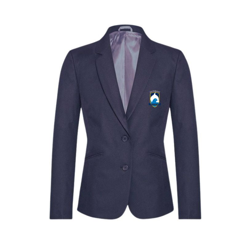 Blazer éco-responsable marine pour filles (28)