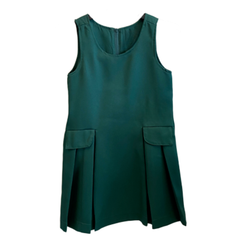 Green Side Pleated Tunic (2)