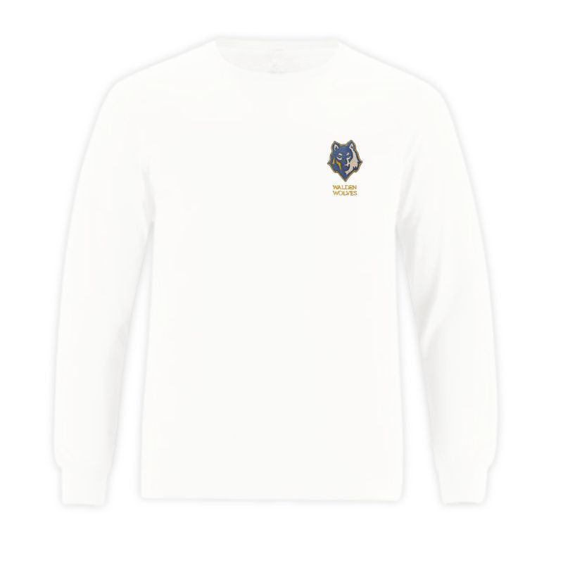 White Wolves Spiritwear Long Sleeve Gym T-Shirt (AXL)