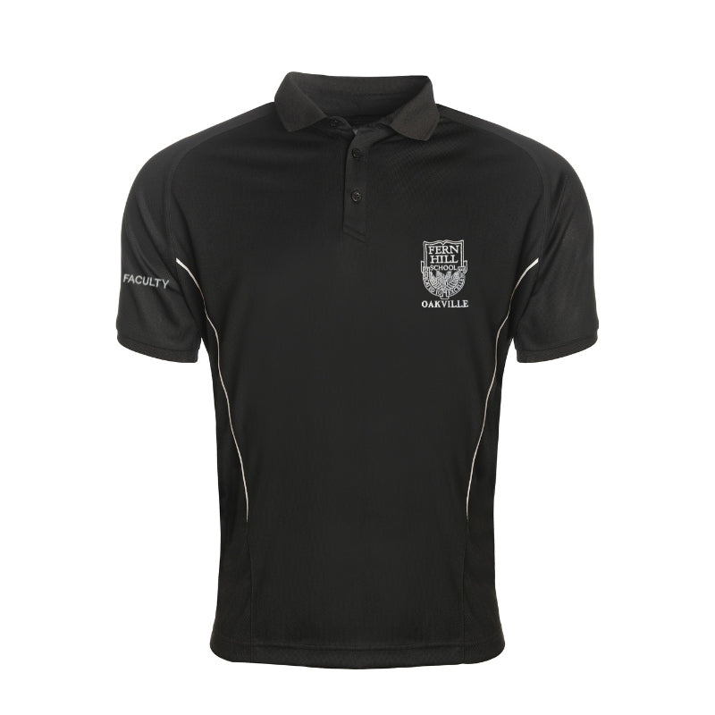 Faculty - Black APTUS Performance Training Polo (FH0 32F)