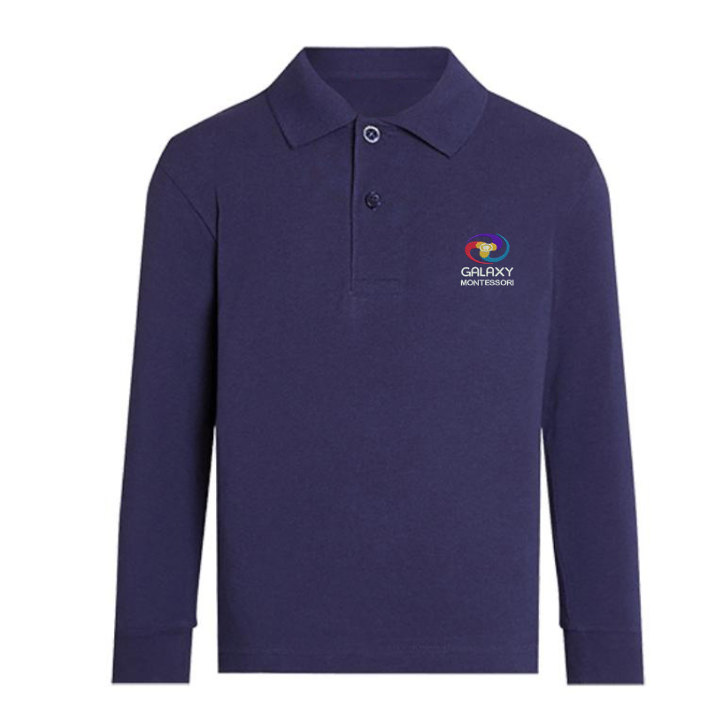 GM0 Navy Premium Long Sleeve Polo (5)