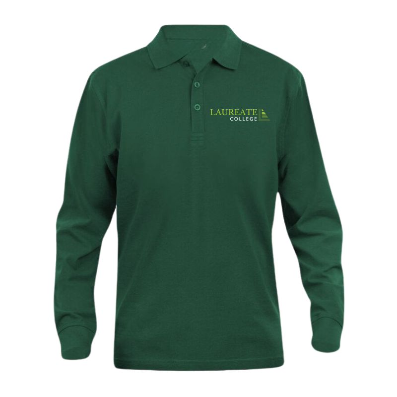 LC0 Green Premium Long Sleeve Polo (AM)