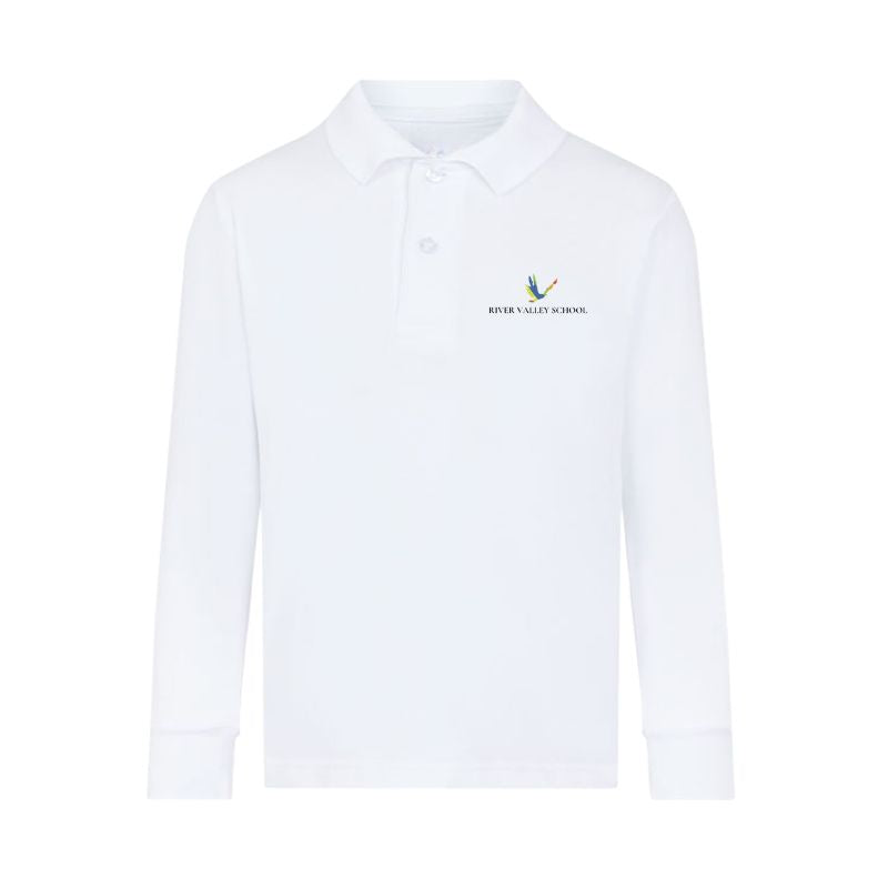 RVS Premium Long Sleeve Polo WH0 (AS)
