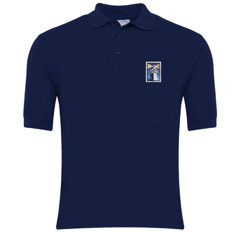 OCS Navy Premium Short Sleeve Polo (7)