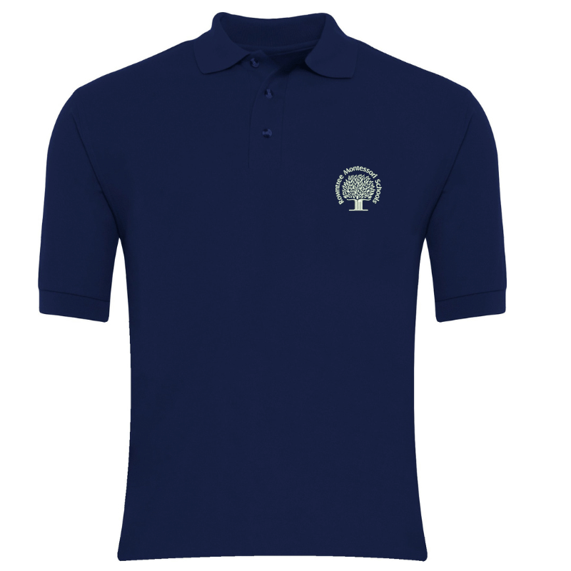 RTM Navy Premium Short Sleeve Polo - STAFF (AS)