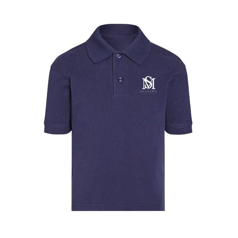 SMA Navy Premium Short Sleeve Polo (3)