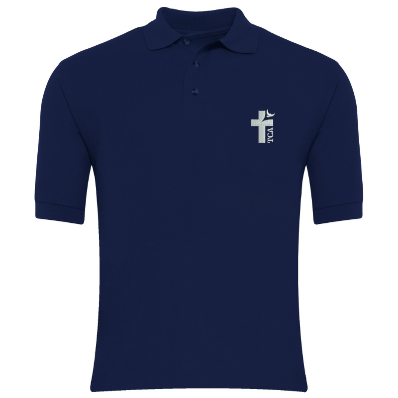 TCA Premium Short Sleeve Polo NAV (AS)