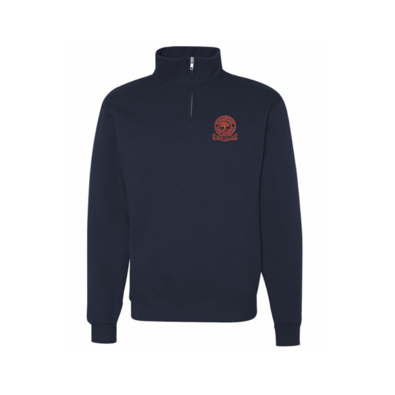 KCS Navy 1/4 Zip Sweatshirt (AM)