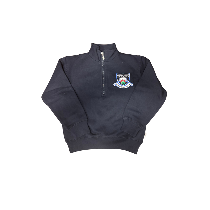 WCS Navy 1/4 Zip Sweatshirt (AXL)
