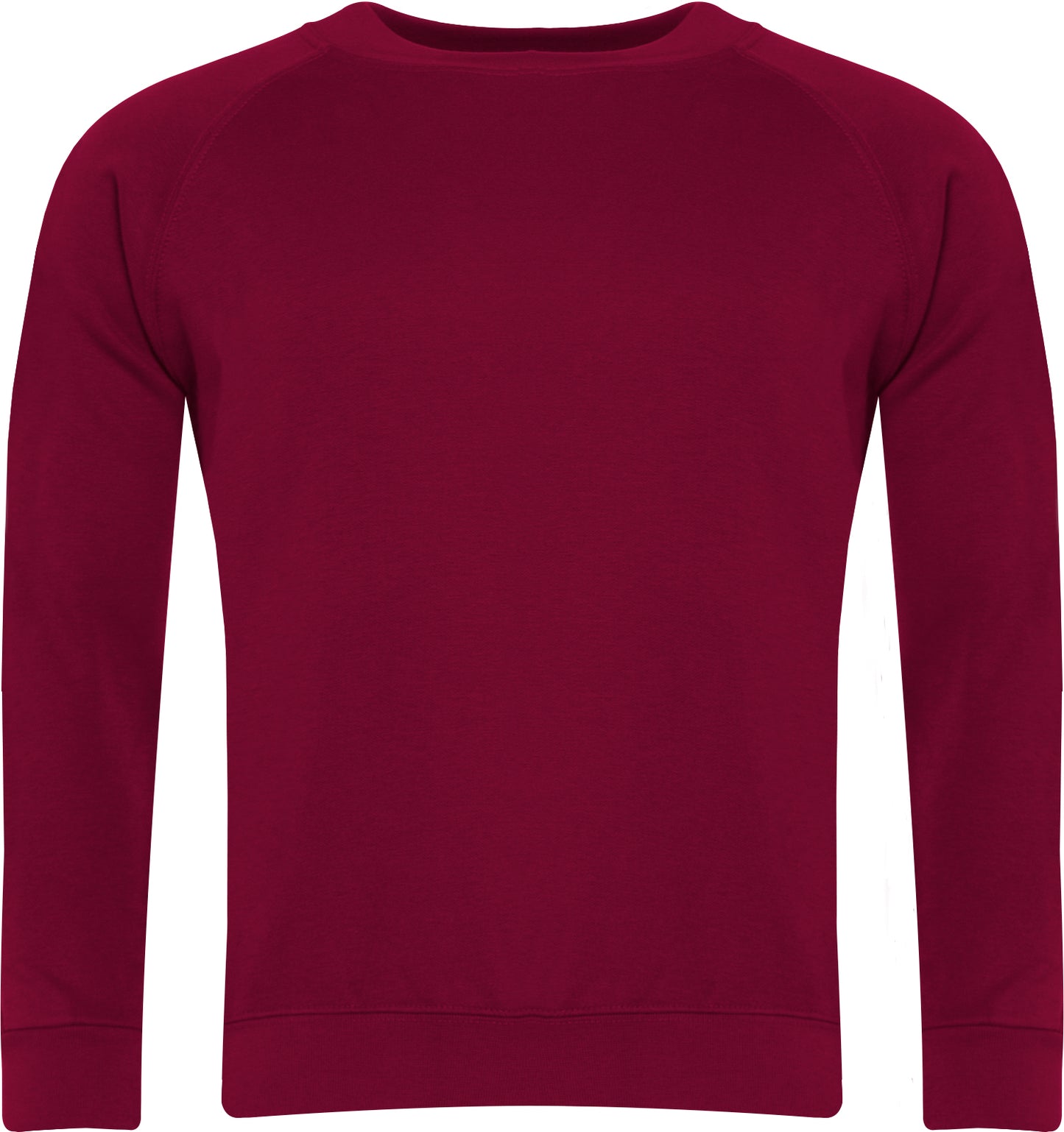 Burgundy Raglan Crewneck Sweatshirt (11)