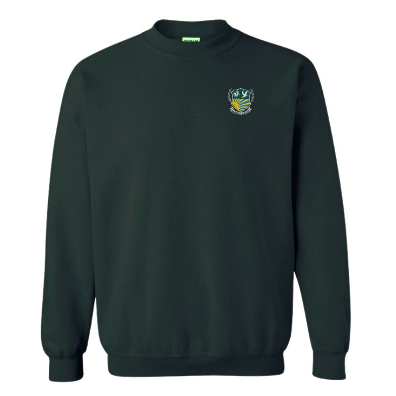 TGS Green Raglan Crewneck Sweatshirt (5)