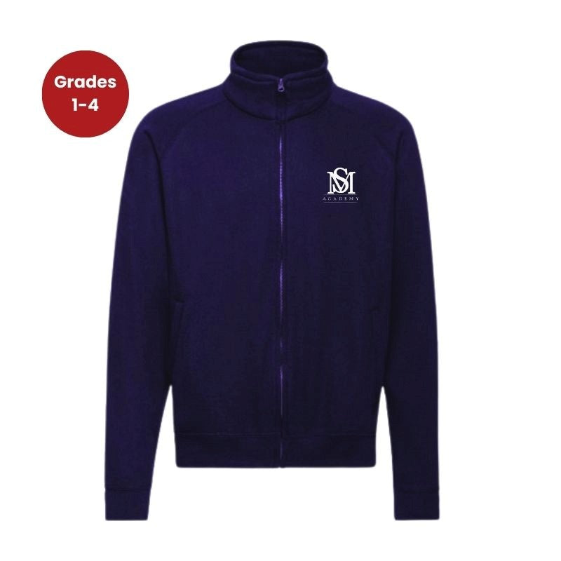 SMA Navy Full Zip Sweatshirt (5)
