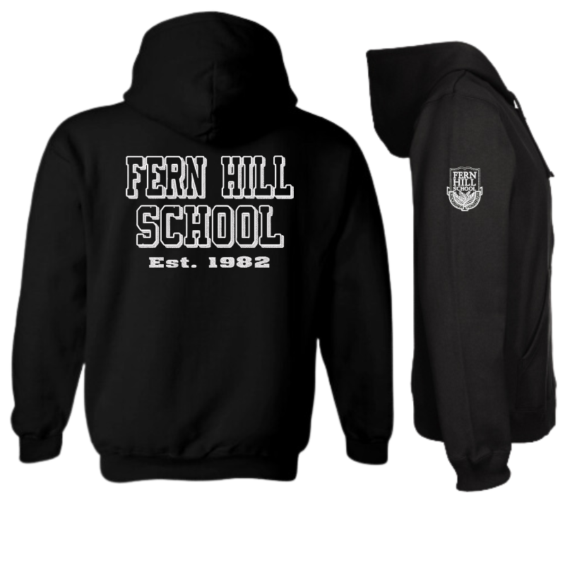 Sweat à capuche FHS Black ATC (YS)