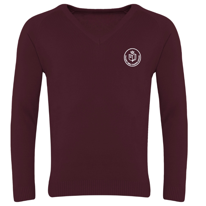 CGC Burgundy V-Neck Sweater (28)