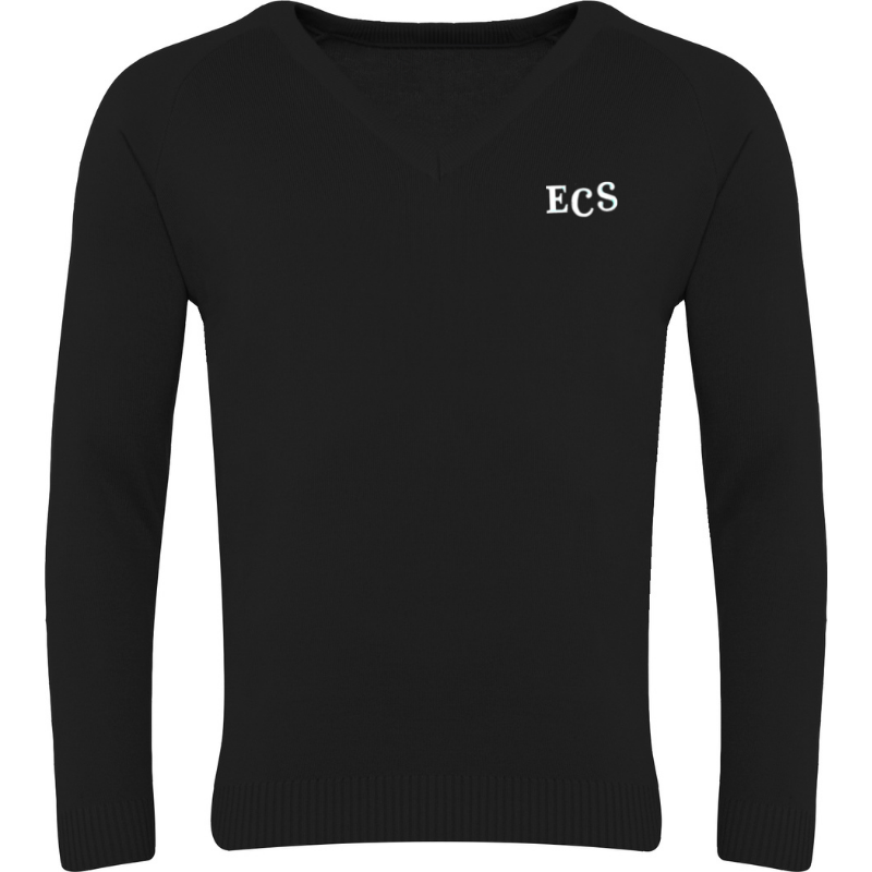 ECM Black V-Neck Sweater (32)