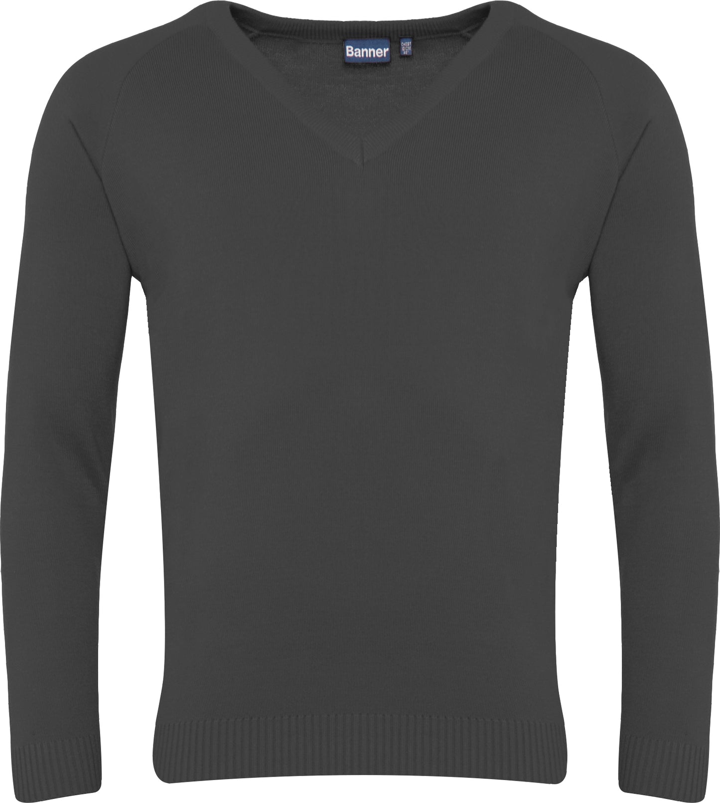 Grey V-Neck Sweater (40)