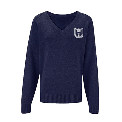SHS Navy V-Neck Sweater (44)