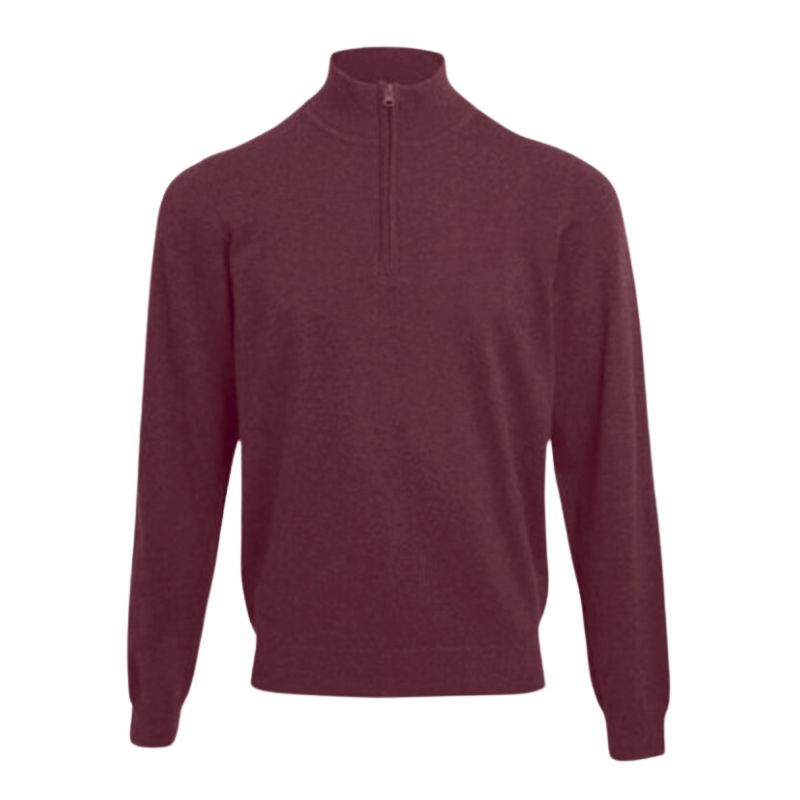 Burgundy 1/4 Zip Sweater (42)