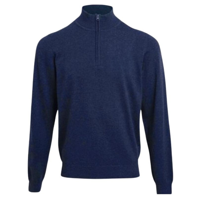 Navy 1/4 Zip Sweater (38)