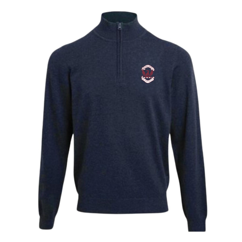 DC0 Navy 1/4 Zip Sweater (38)