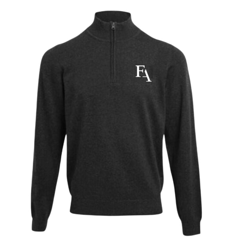 FAV Black 1/4 Zip Sweater (46)