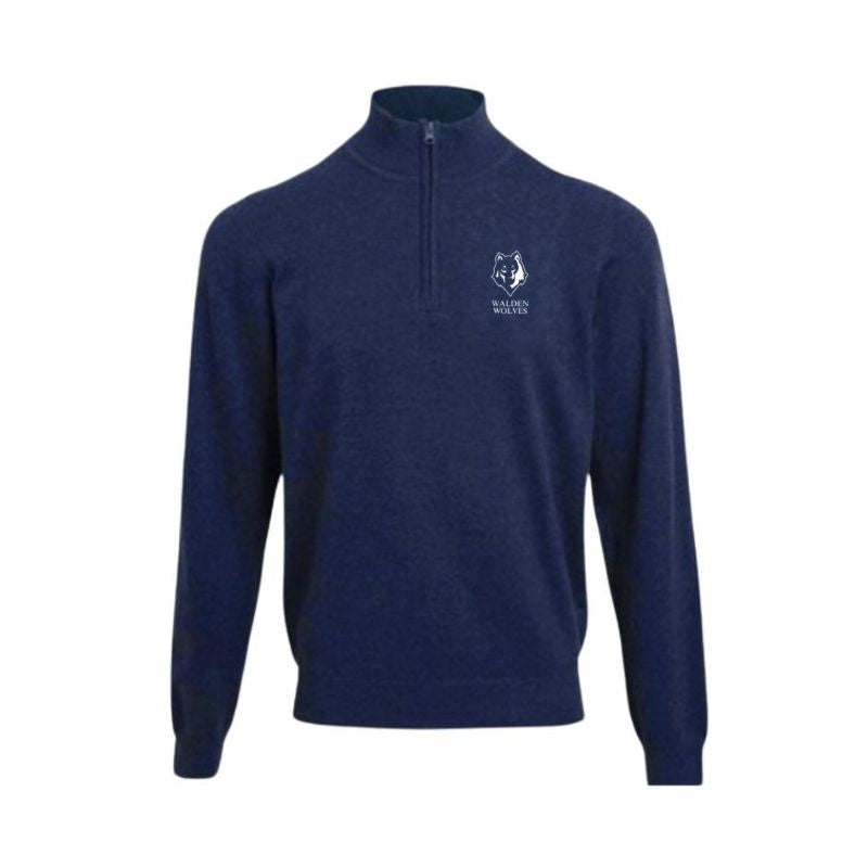 Walden Wolves Spiritwear 1/4 Zip Sweater (44)