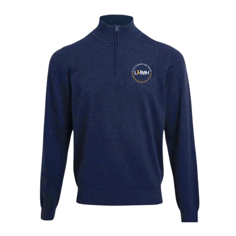 LMH Navy 1/4 Zip Sweater (36)