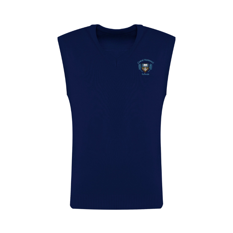 CMS Navy V-Neck Vest (32)