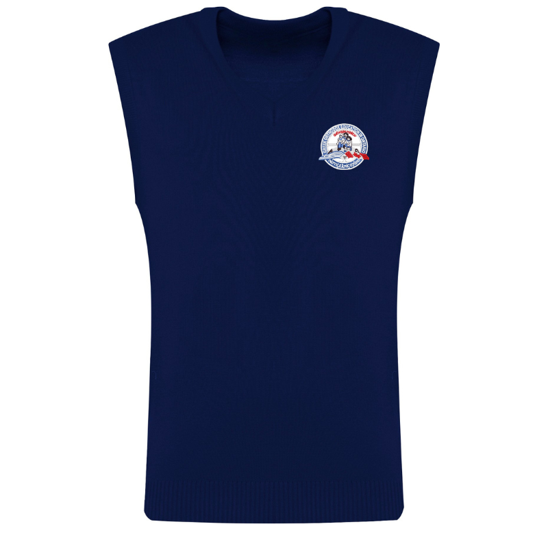 Navy V-Neck Vest (MGO 32)
