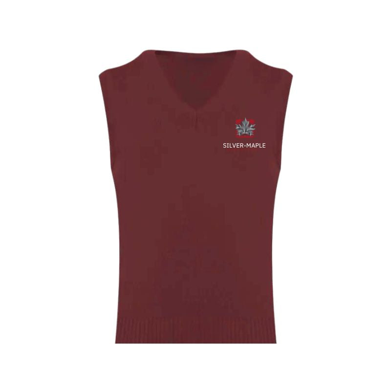 SMM Burgundy V-Neck Vest (28)