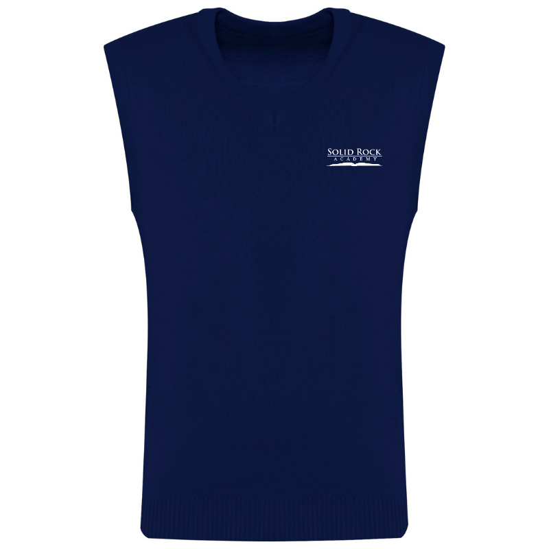 SRA Navy V-Neck Vest (36)