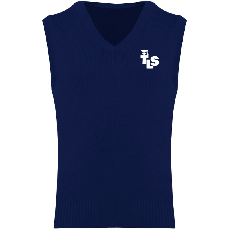 TLS Navy V-Neck Vest (38)