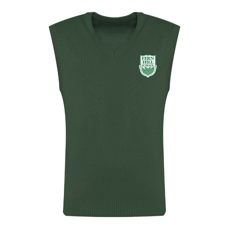 FHS Green V-Neck Vest (30)