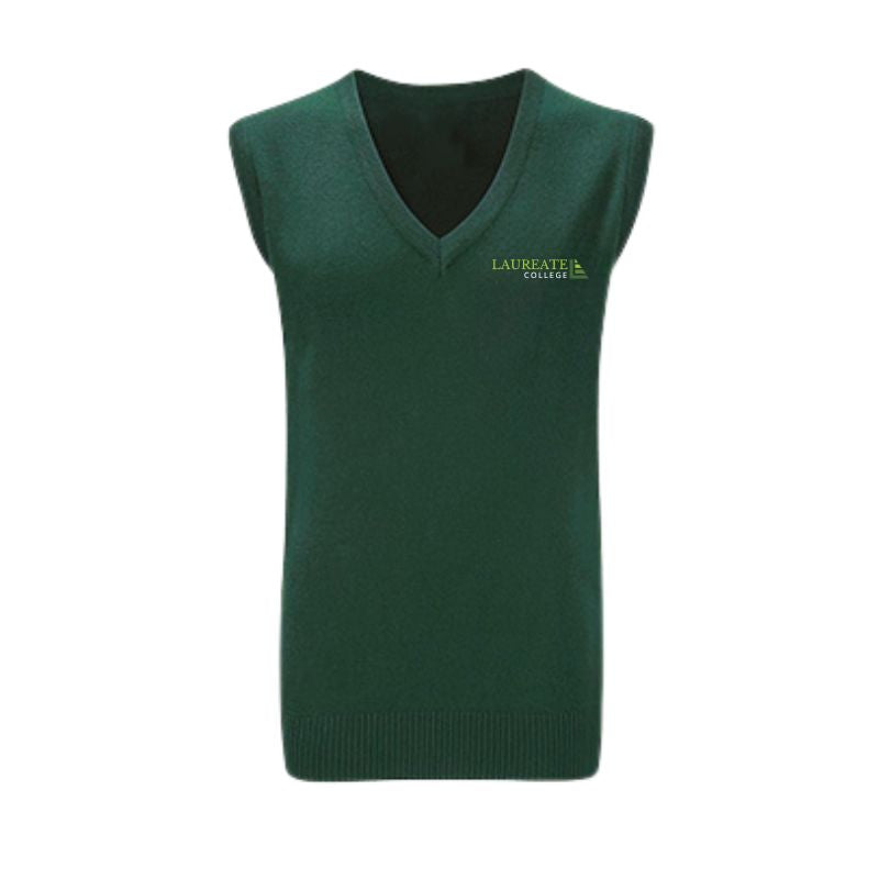 Gilet vert col V LC0 (26)