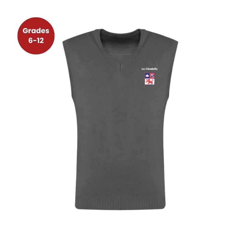 LCA Grey V-Neck Vest (32)