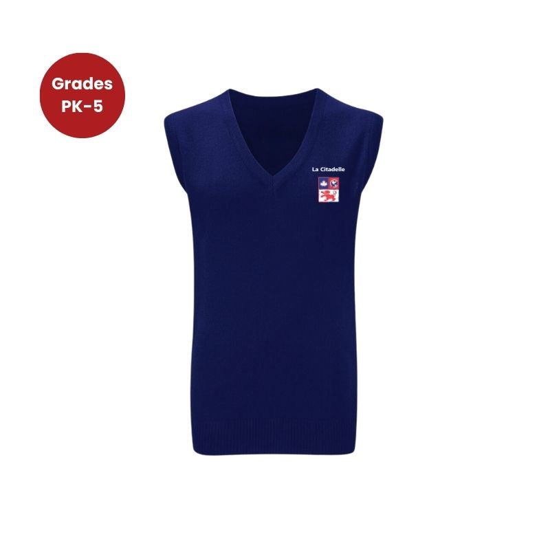 LCA Navy V-Neck Vest (34)