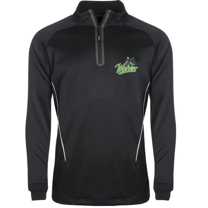 Black APTUS Unisex 1/4 Zip Jacket (WIC 46)