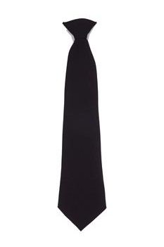 14" Zipper Tie, Navy Blue - ANY