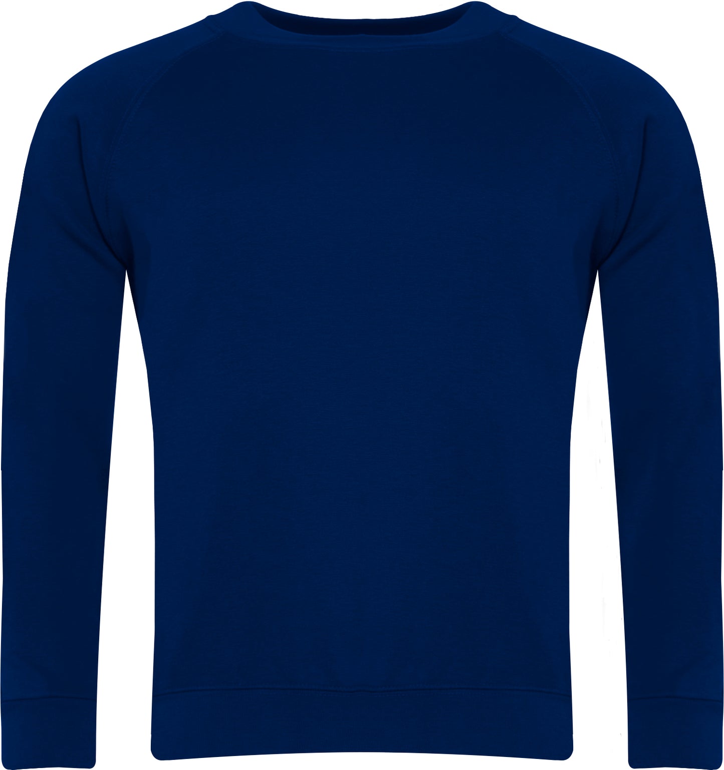 Sweat-shirt bleu marine à col rond (0)
