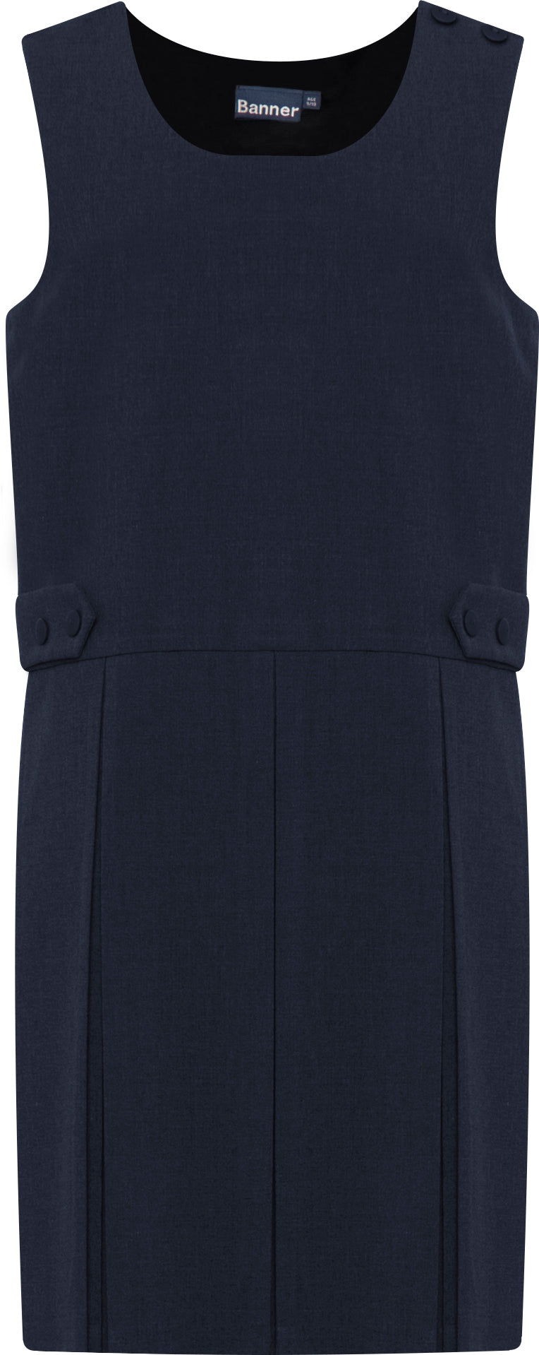 Navy Triple Pleated Tunic (6)