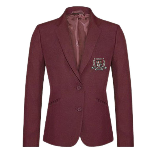 UM0 Burgundy Girls Eco Blazer (42)