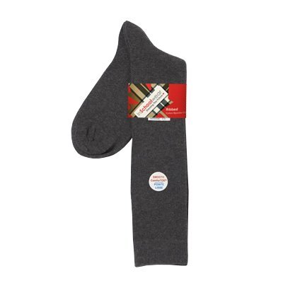 Grey Knee High Socks (8-9.5)