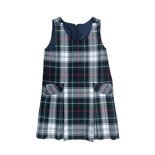 MKD Tartan Side Pleated Tunic (2)