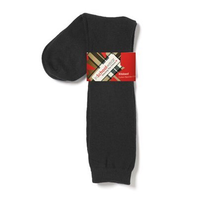 Black Knee High Socks (10-12)