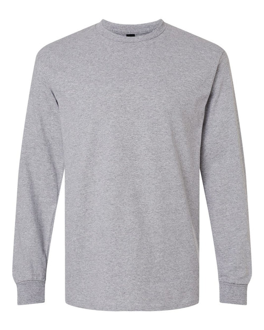 Grey Long Sleeve Gym Shirt (SMS 3XL)