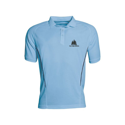 Light Blue Performance Training Polo (TPS 26-DISCONTINUED)