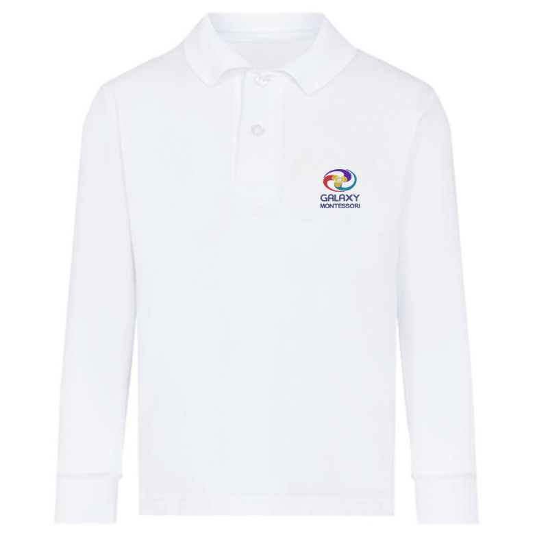 GM0 White Premium Long Sleeve Polo (2)