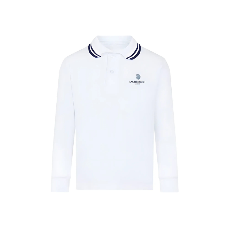 White LMT Premium Long Sleeve Polo (3)