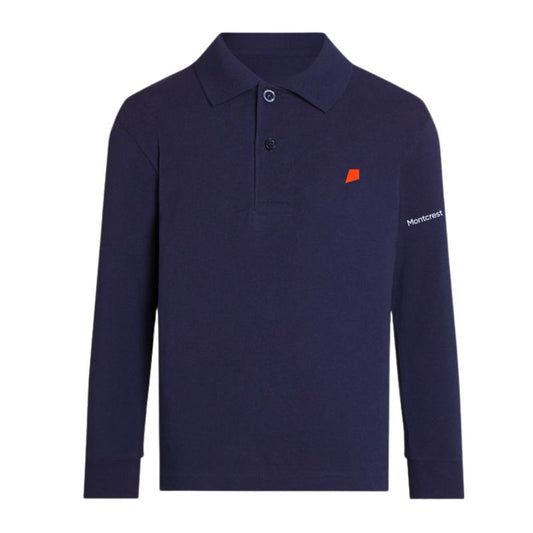 MST Navy Premium Long Sleeve Polo (2XL)