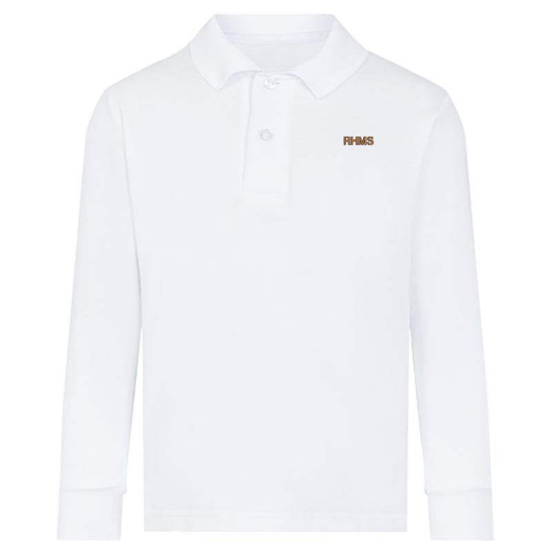 RHM Premium Cotton Long Sleeve Polo (2A)